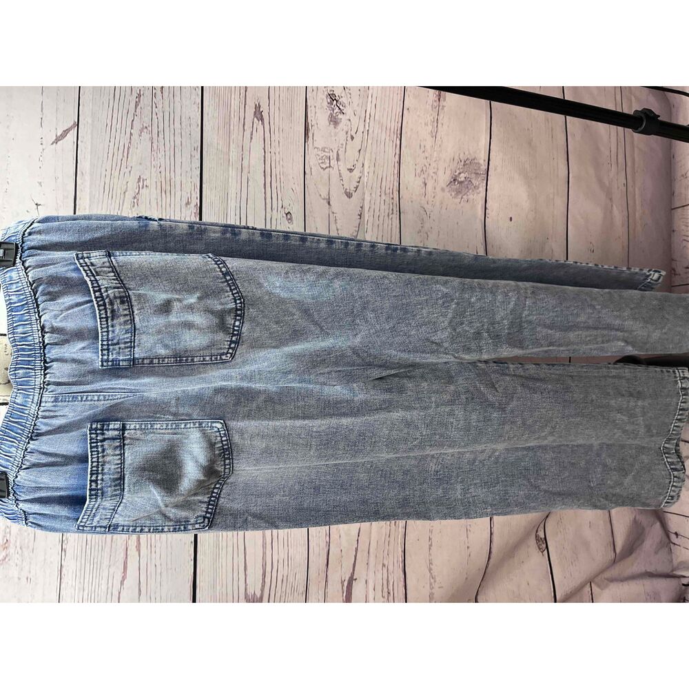 NWT Sincerely Jules High Waisted Straight Leg Light Wash Jeans Size 5 - Picture 2 of 3